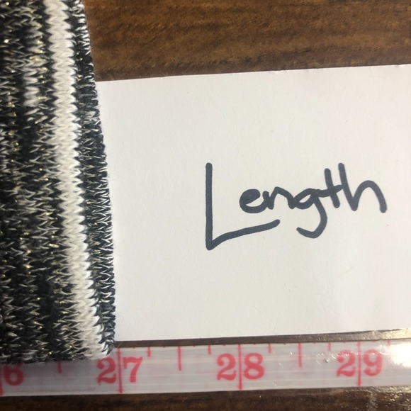 Chico's‎ Womens Lightweight Striped Metallic Accent Sweater XL Work Office Fall - Picture 7 of 10